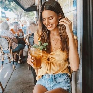 NWOT Babydoll Tank Top